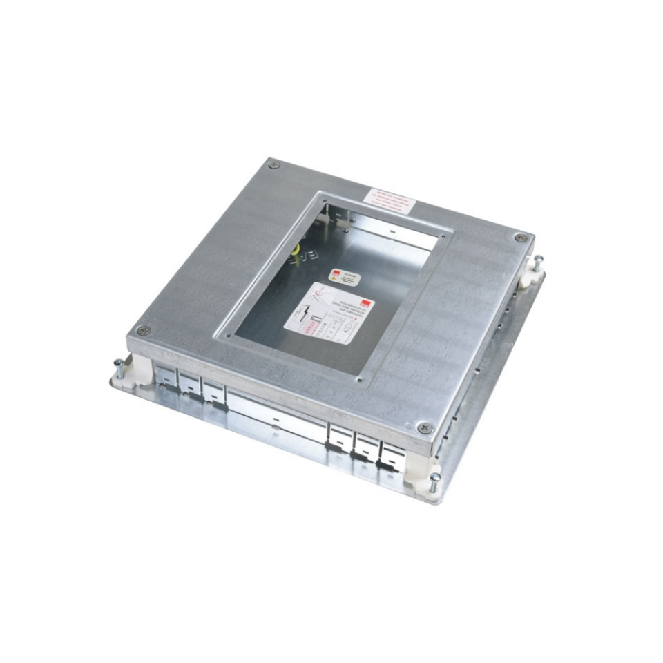EAE 3082312   DB MX2-S1 360x360mm Şap Altı Çıkış Buatı Kanal Girişli