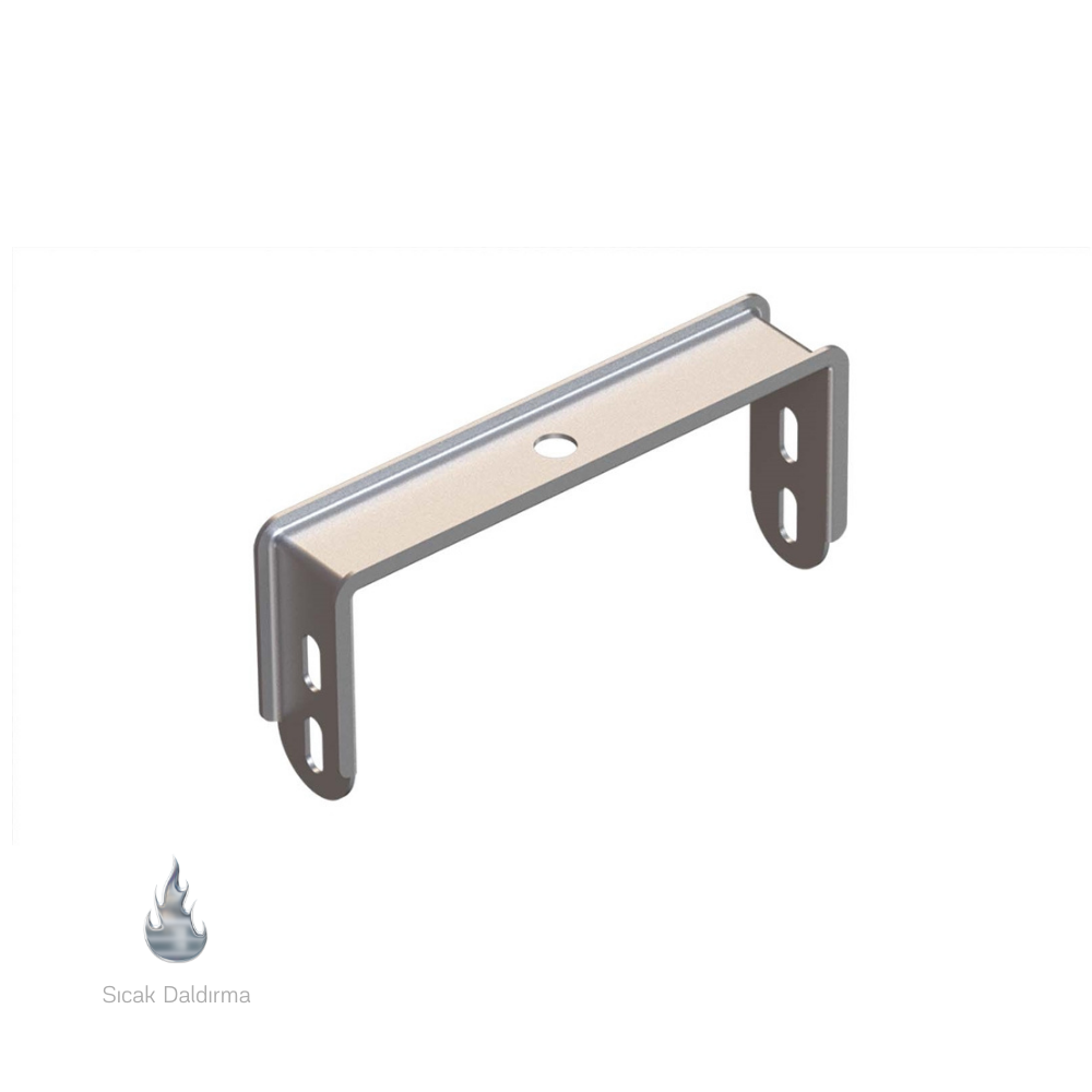 EAE 3008273   AT3 150 - Tij Sistemli Kanal Taşıyıcı (Tek Tij) (1-5mm) - Sıcak Daldırma