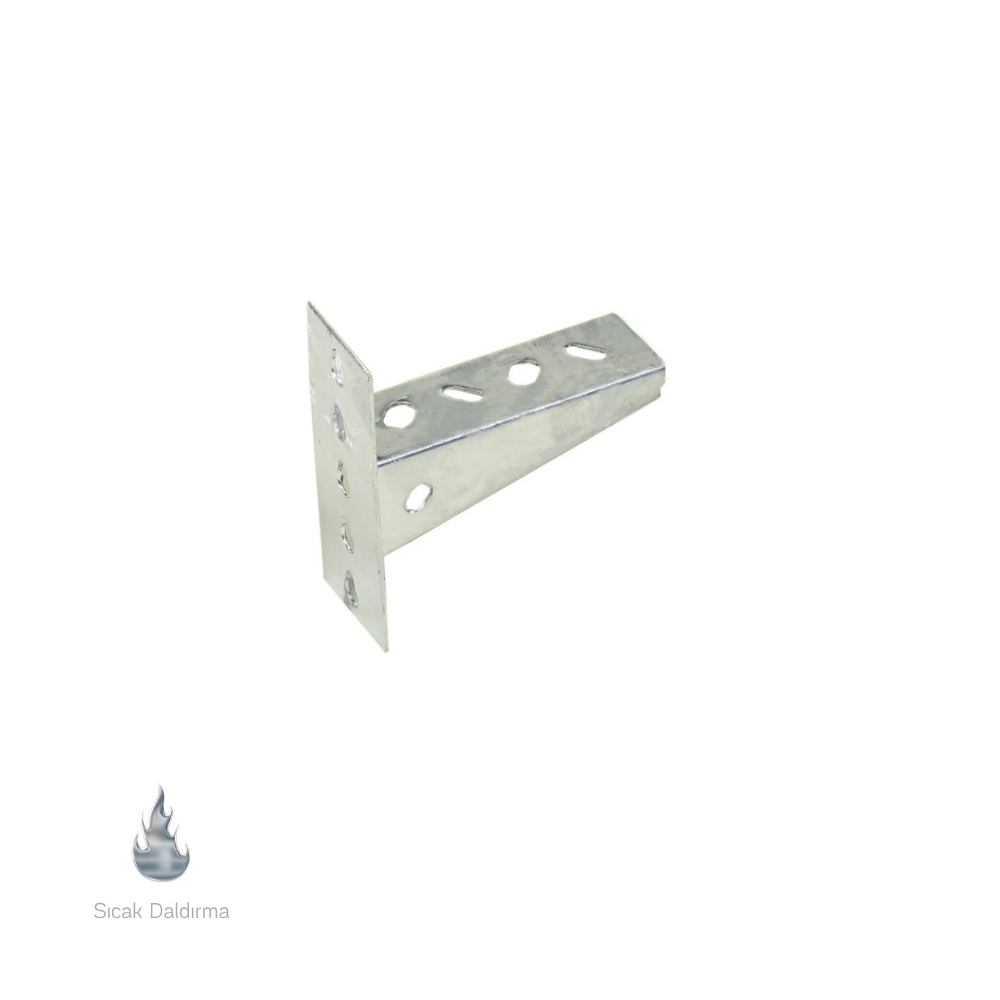 EAE 3048986 ETS-D 050 - Duvar Tipi Kanal Taşıyıcı (2mm) - Sıcak Daldırma