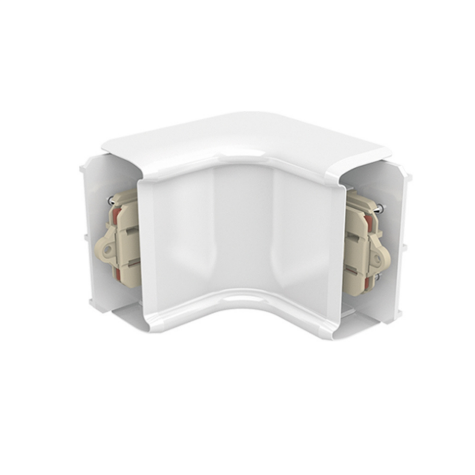 EAE 3048953 FL Busbar İçbükey Dönüş Modülü 32A, 250V - Beyaz PVC