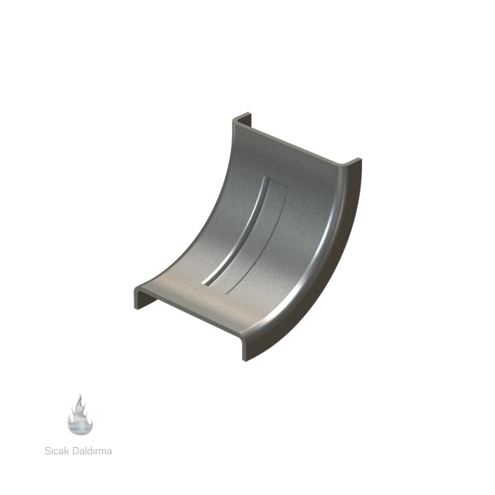 EAE 3273196 CTE 050 ID90° İç Bükey Dönüş Modülü Kapağı (1,2mm)