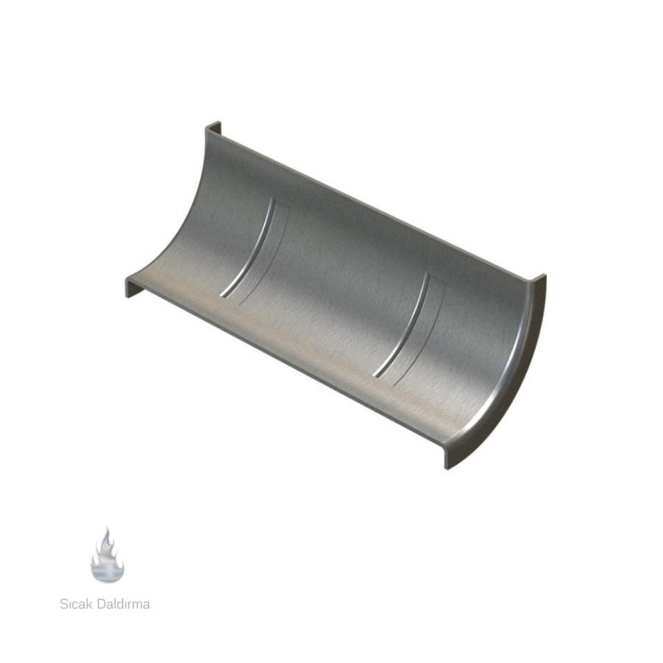 EAE 3273199 CTE 200 ID90° İç Bükey Dönüş Modülü Kapağı (1,2mm)