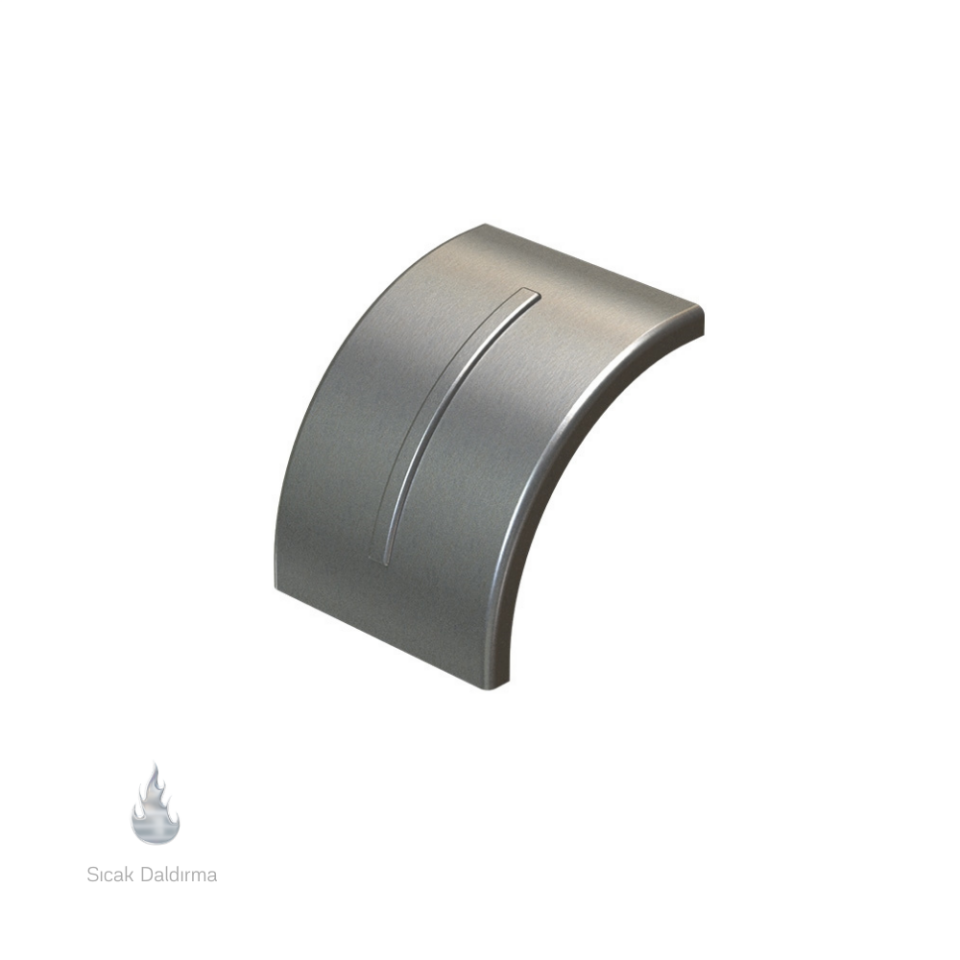 EAE 3273018 040 CTE DD 90°  100 Dörtlü Bağlantı Modülü Kapağı R50 (1,2mm)