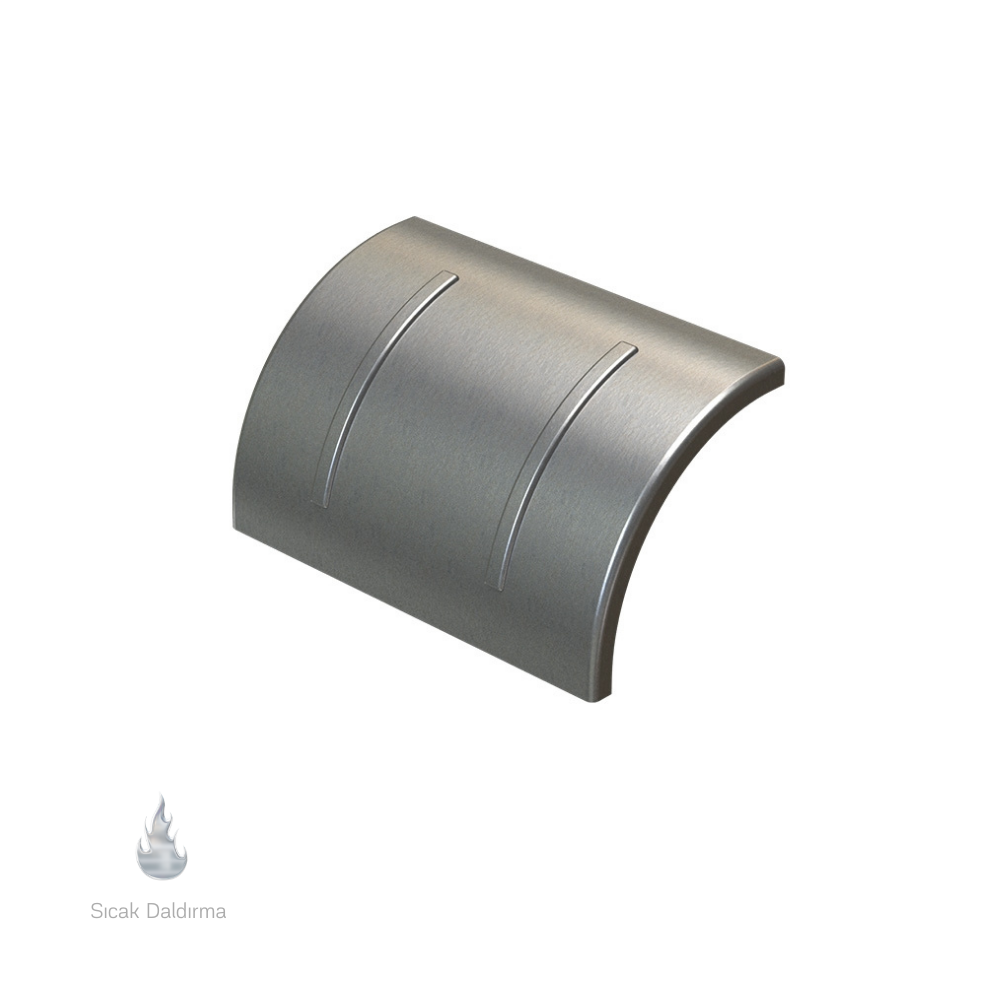 EAE 3273019 040 CTE DD 90°  150 Dörtlü Bağlantı Modülü Kapağı R50 (1,2mm)