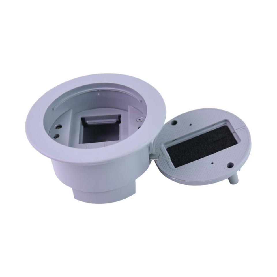 EAE  3377123 Grommet 3 Modül Prizli Komple Set Gri