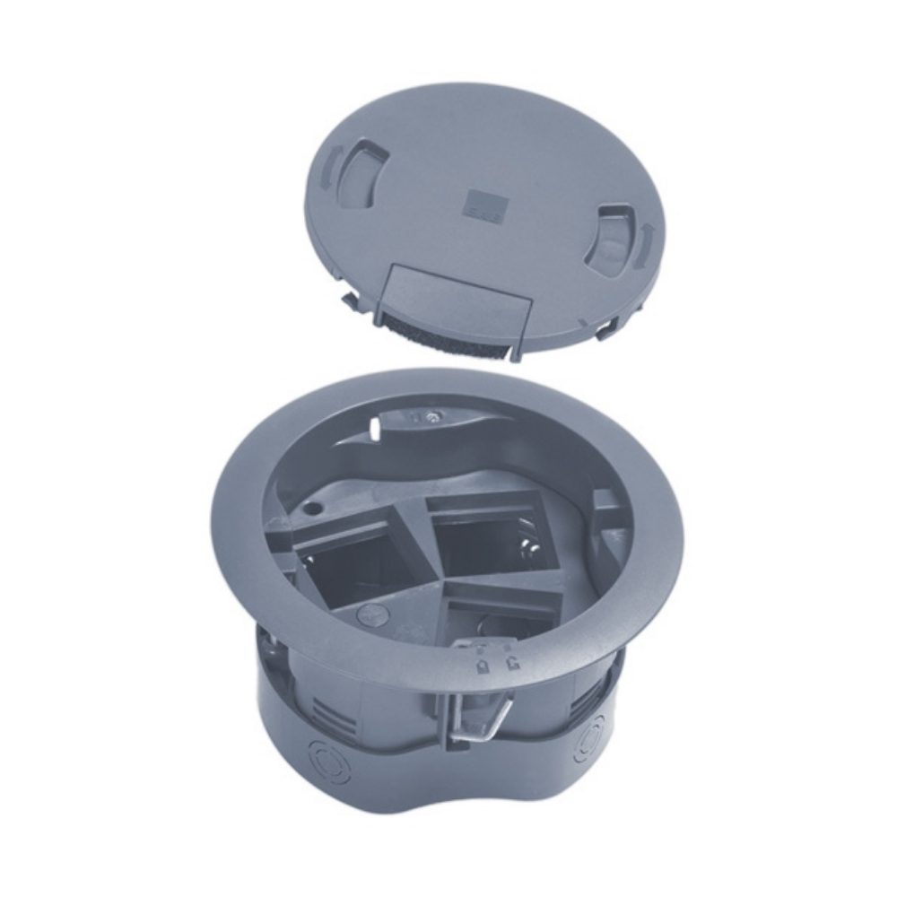 EAE 3159337   DK-GRM Plastik Grommet Priz Kutusu (6 Modül) ve Buat