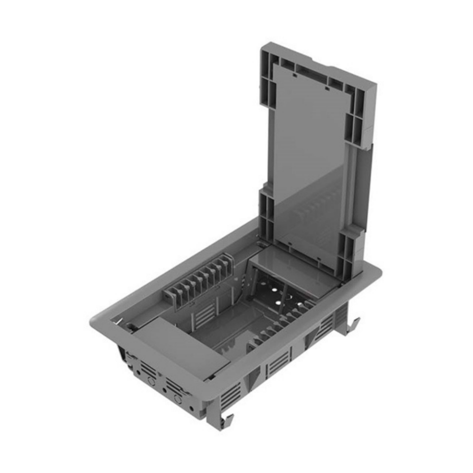 EAE 3122709   DK-MX 2: Yükseltilmiş Döşeme Altı Priz Kutusu ve Buat (8 Modül)